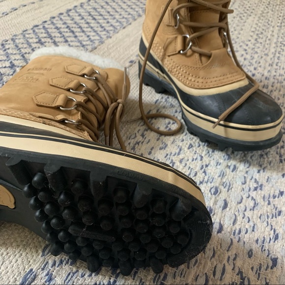 Sorel Brown Caribou Winter Insulated Boots - Picture 3 of 9